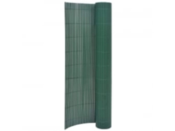 Vidaxl Cerca De Jardim Dupla Face 90x400 Cm Verde