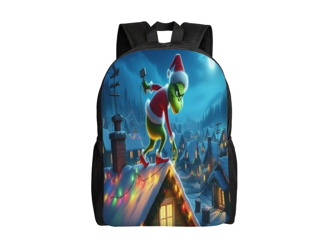 Mochila Grinch, Durável E Leve, Alça De Ombro Impermeável E Respirável, D107 Olysi Shop