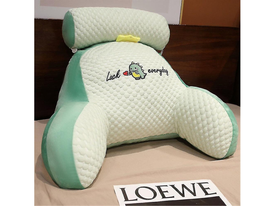 Lurelia Almofada De Encosto Para Cama E Cadeira Lavável Verde V1483