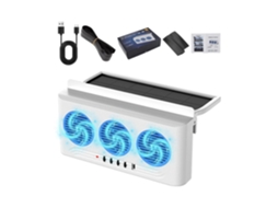 Exaustor Ventilador De Carro Movido A Energia Solar Com 3 Tomadas