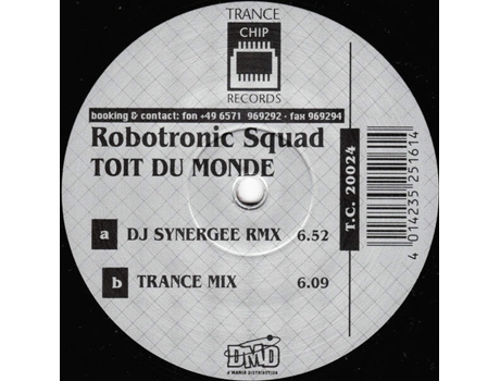 Vinil Toit Du Monde Trance Chip