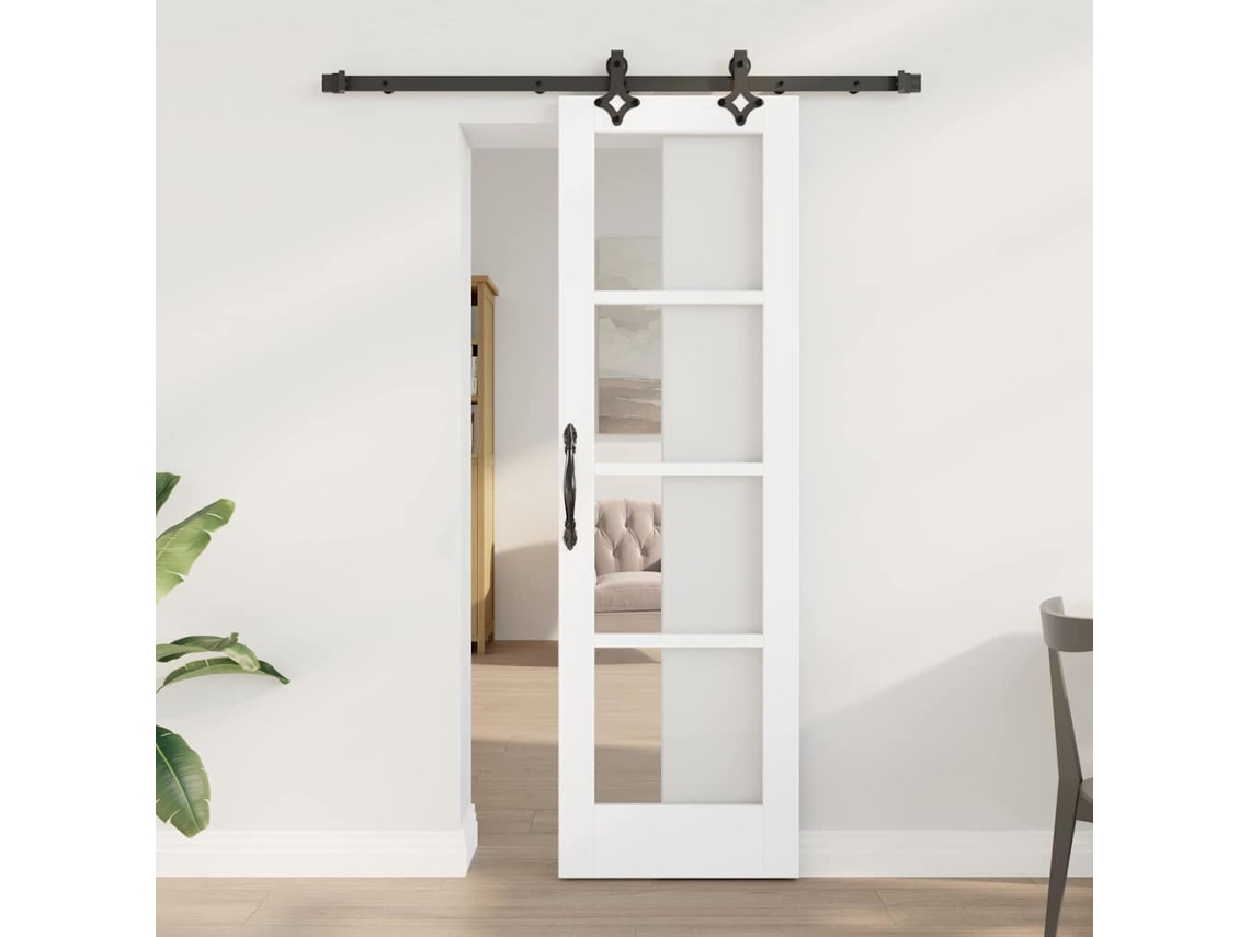 Vidaxl Porta Deslizante Branco 61 X 198,5 Cm