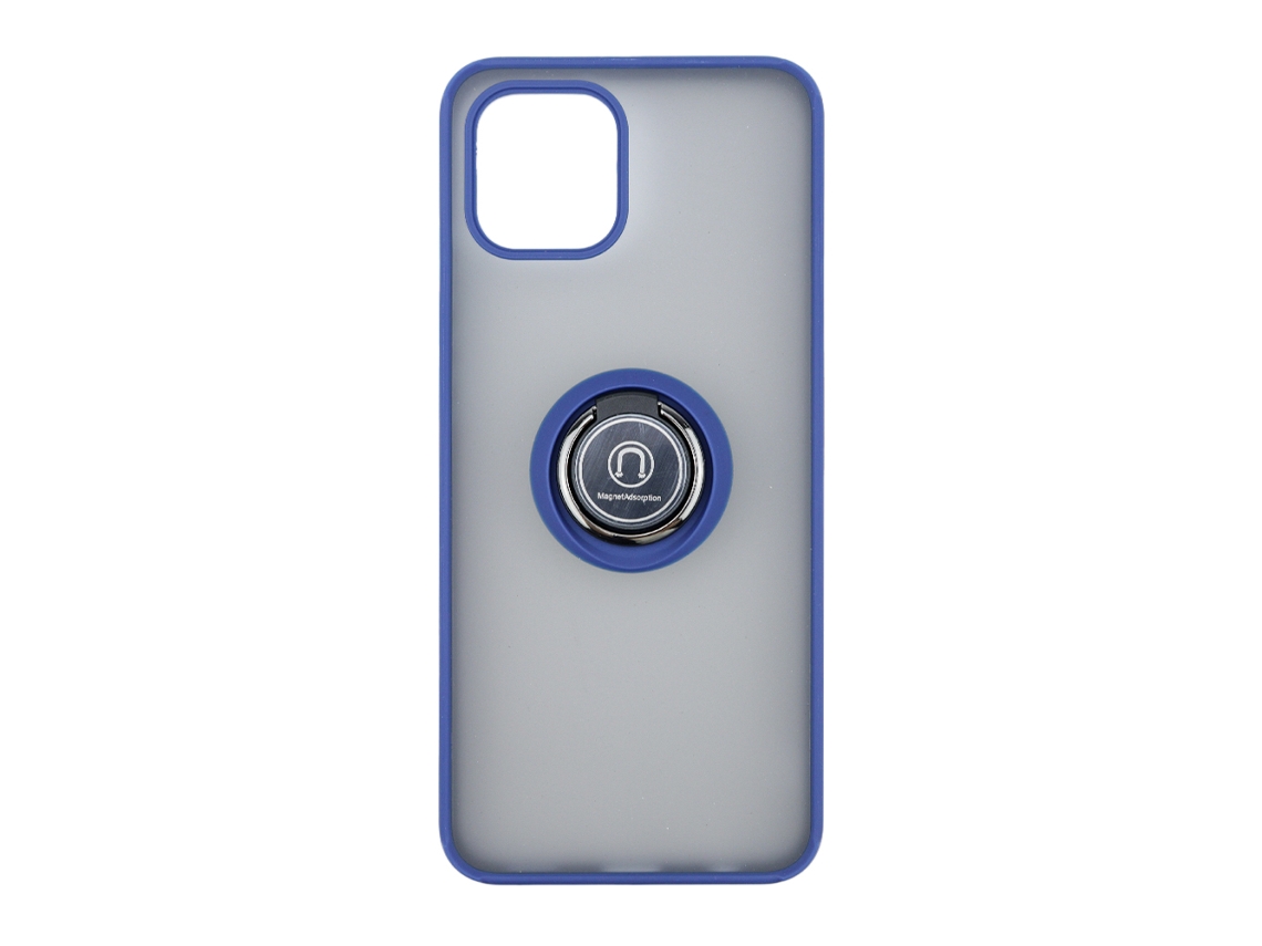 Capa SKYHE para Apple iPhone 16 Pro Max Gel Bumper Ring Azul
