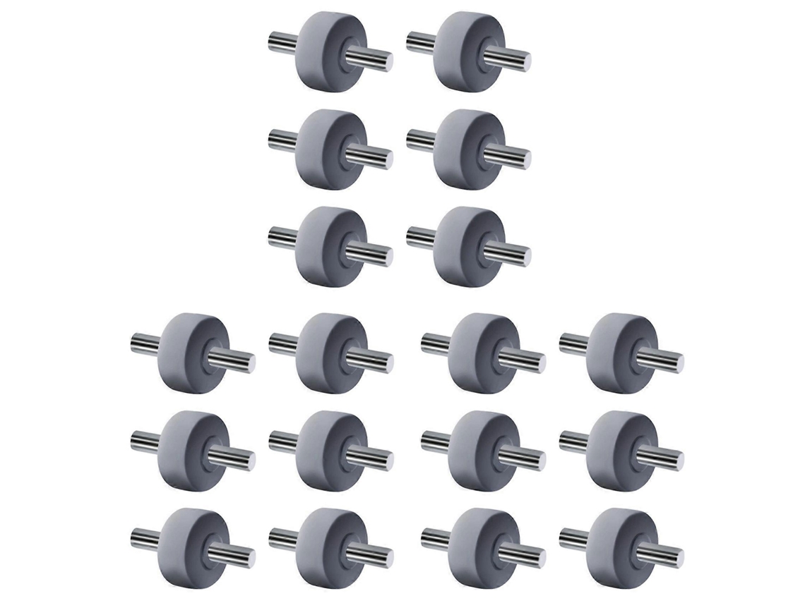 Conjunto De 18 Rodas Dianteiras Para Aspiradores De Pó Shark Nv350, Nv351, Nv352, Nv355, Nv356e, Nv500, Nv501, Nv502 E Outros._glo