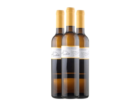 Vinho doce MUÑIZ CABRERA Dimobe Viña Axarkía Maestro Mascate de Alexandria Sierras de Málaga Garrafa Medium (0.5 L - 3 Unidades)
