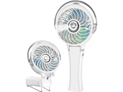 Ventilador Portátil De Neblina Mini Usb Pessoal Recarregável Operado Por Bateria C Om Noite Cor