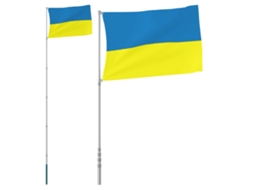 Bandeira da ucrânia VIDAXL (5,55 m)
