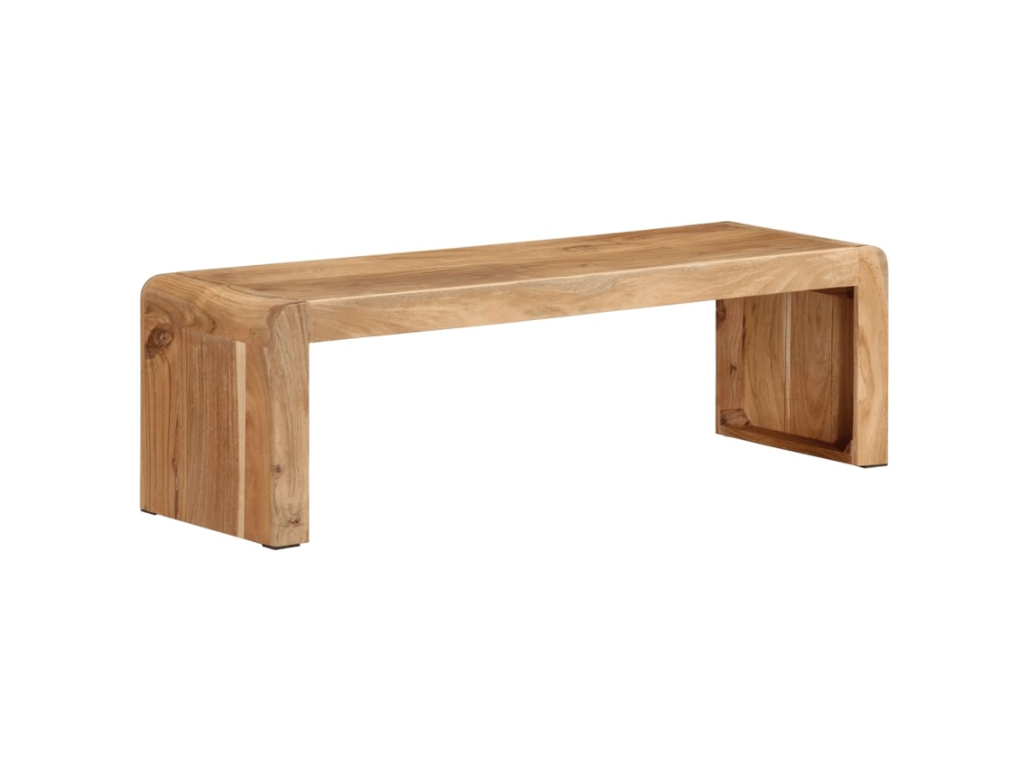 Vidaxl Suporte De Tv 110x33x33 Cm Madeira De Acácia Maciça