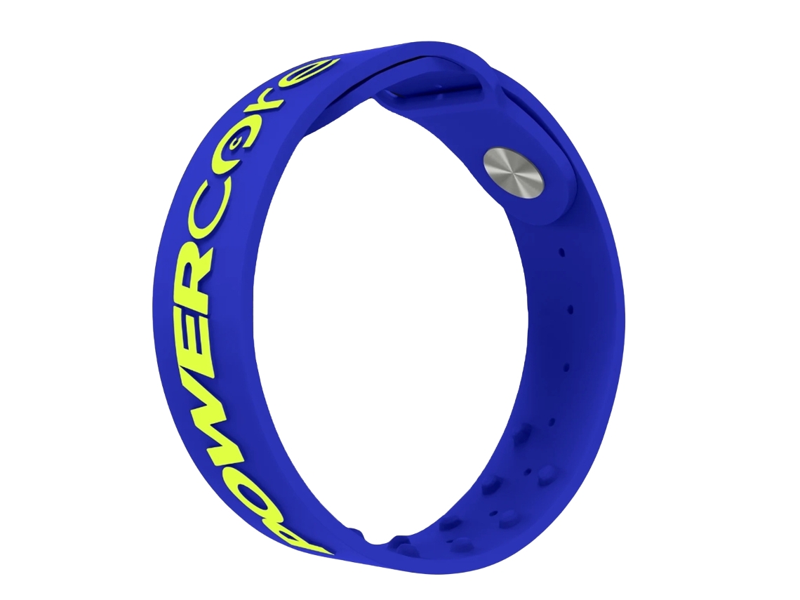 Pulseira Esportiva, Azul/neon, P/m
