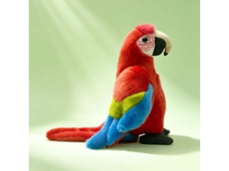 (22 Cm 0,12 Kg) Brinquedo De Pelúcia Realista De Papagaio, Boneco Fofo, Brinquedo Interativo Para Pais E Filhos.