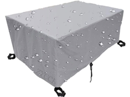 Capa Para Móveis De Exterior À Prova Dágua, Retangular, Para Mesa De Pátio, Tecido Oxford, À Prova De Vento, Proteção Uv, Capa Para Jardim Ao Ar Livr