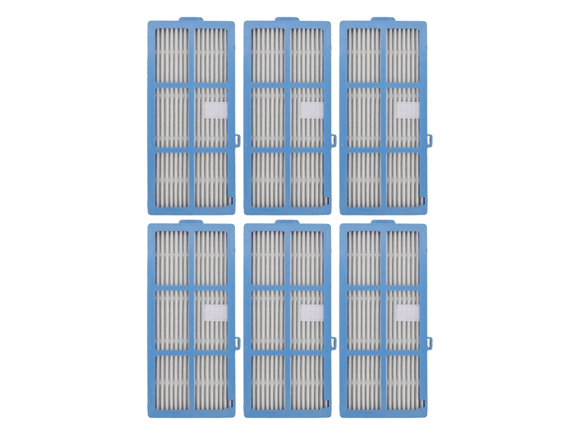 Filtro de exaustão Primerox 6 peças para aspirador Bagotte Bg600 de alta eficiência