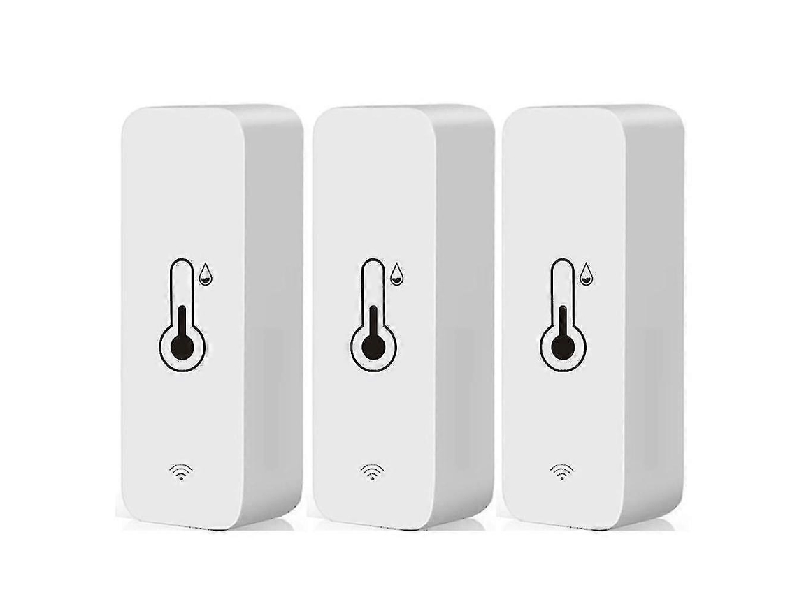 Lurelia 3x Tuya Wi-fi Sensor De Temperatura E Umidade Termômetro Higrômetro Interno