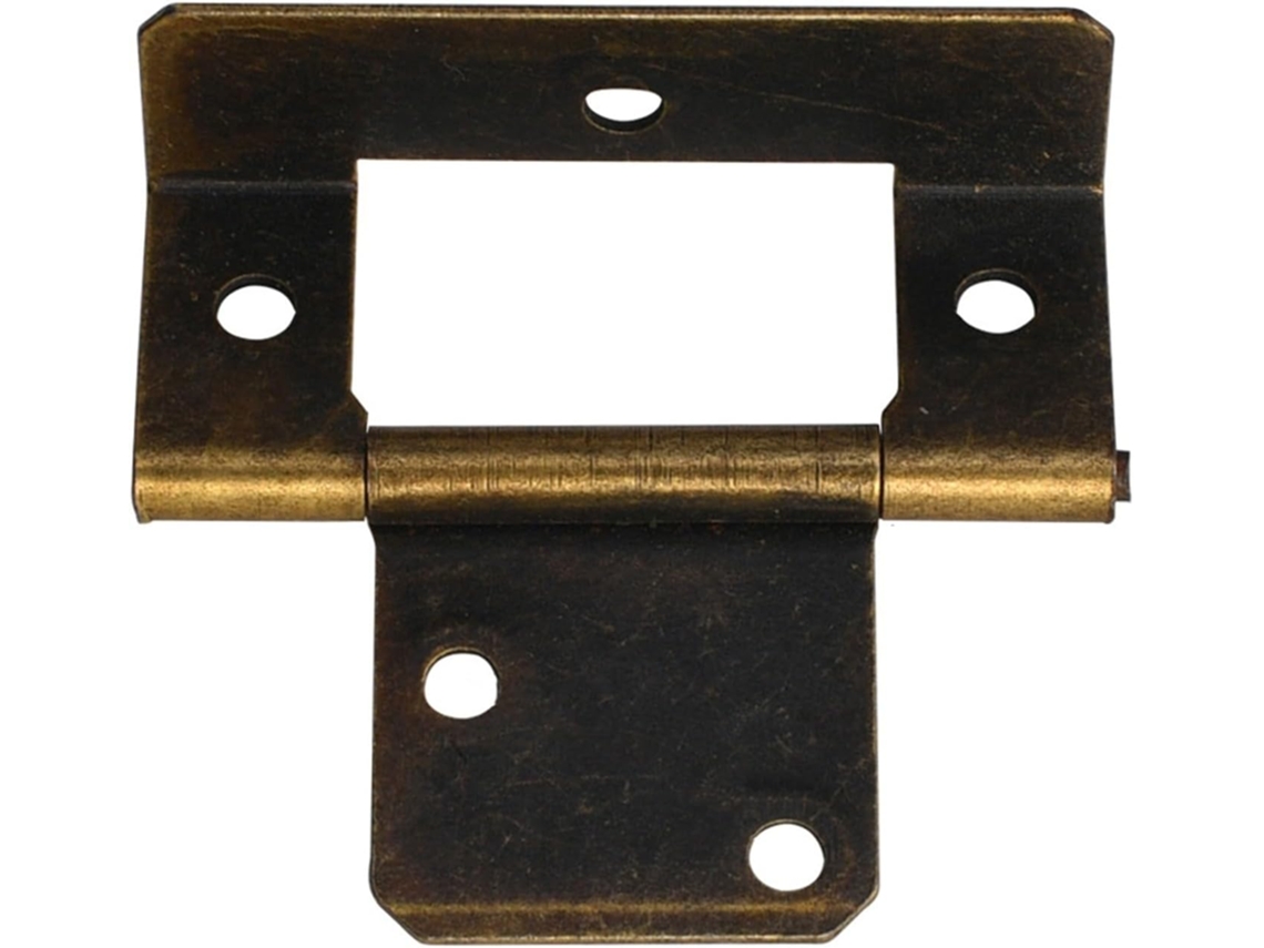 Dobradiça Dobrável De Ferro Para Armário Com Estilo Retrô, Conector De Quatro Dobras E Cinco Furos Para Portas Armário