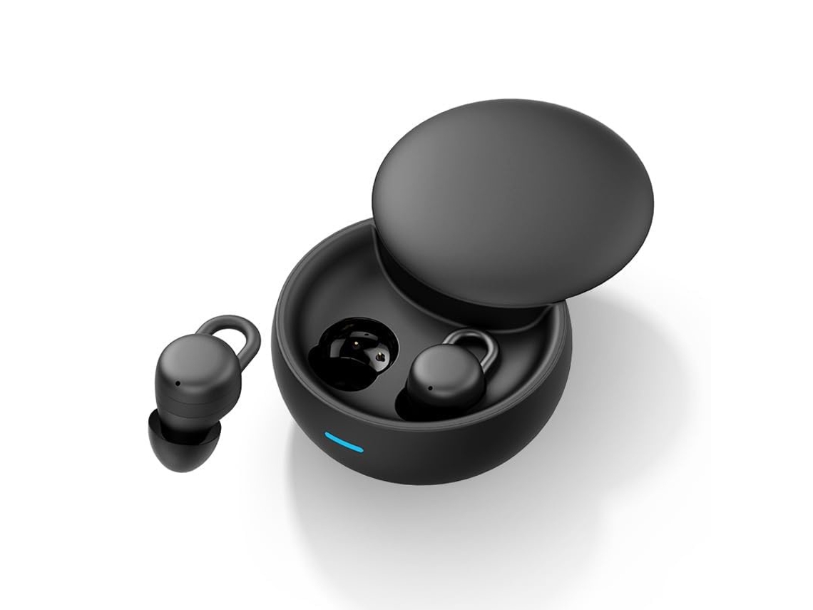 Tampões para Dormir Bluetooth 5.3 Dupla Redução de Ruído JIAPEI (preto)