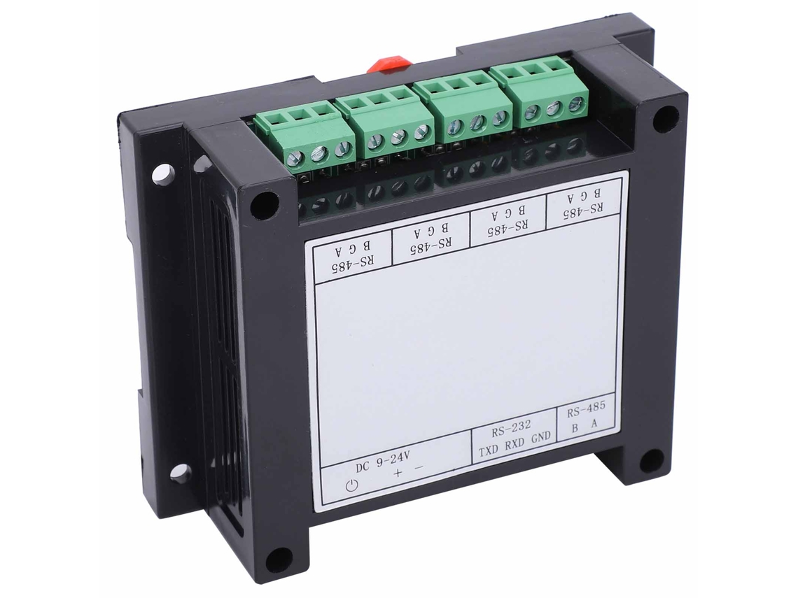 Laxiscreed Repetidor Industrial Com Isolamento Óptico E 4 Canais Rs485 Para Comunicação Confiável