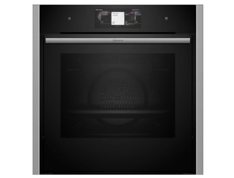 Forno a Vapor Combinado Integrado 71L 60Cm a Ecoclean Preto B64Ft33N0 NEFF