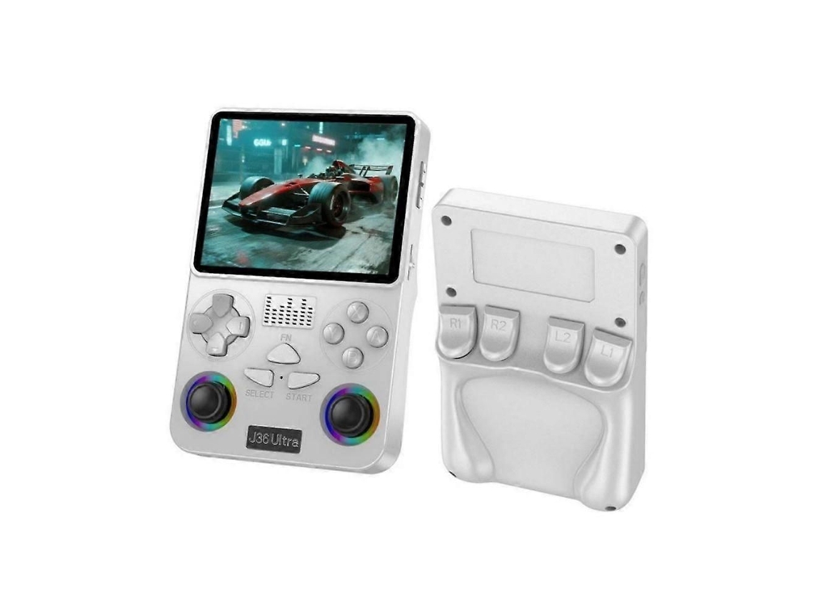 Console de Videogame Portátil Retrô J36 com Tela Ips 3,5 Polegadas GOKOCO