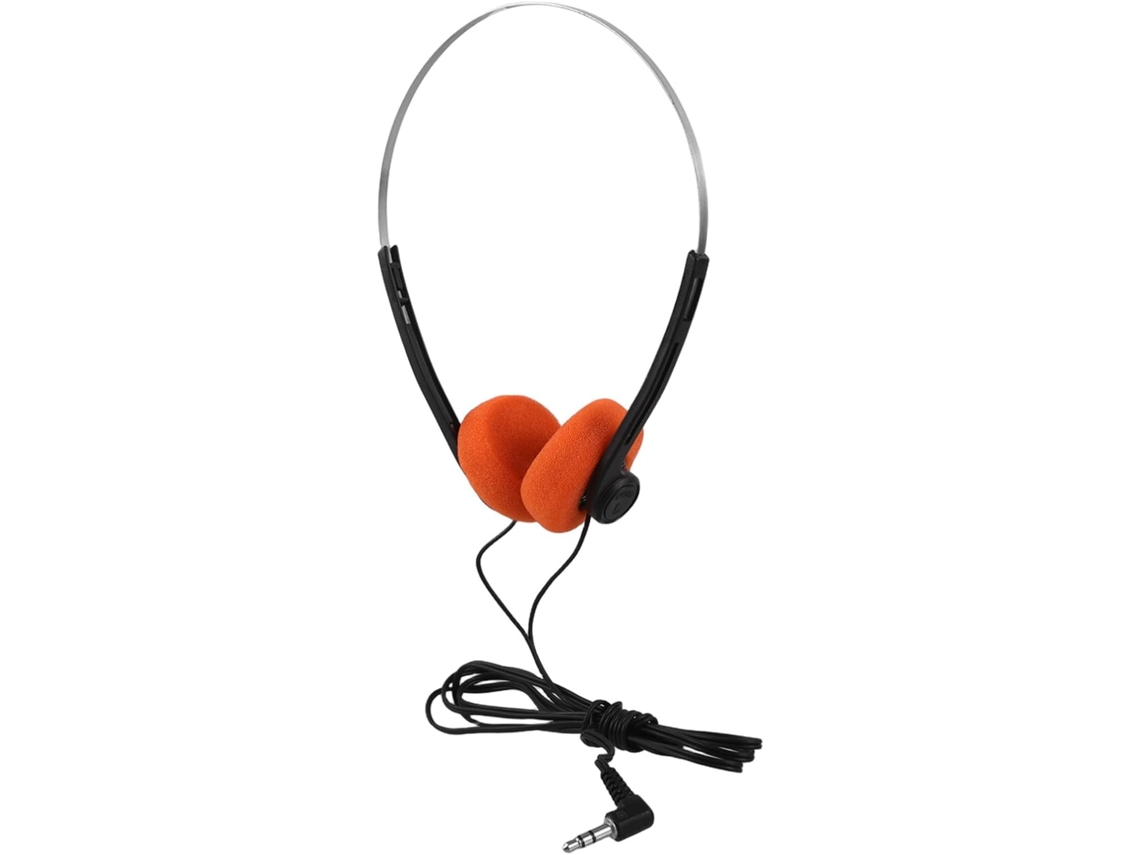 Fones De Ouvido Retrô Com Almofadas Auriculares Confortáveis Para Uso Educacional Em Escolas E Bibliotecas - Design