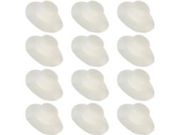 Conjunto de 12 Bonés em Branco SFUSHOS