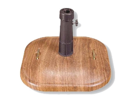 Base para Guarda-sol Bambu Ø 48Mm Cor Cimento Cinzento 48X48X8Cm 25Kg FPLUS