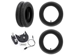 Kit De Pneus Pretos De 10 Polegadas Para Xiaomi [wanda]