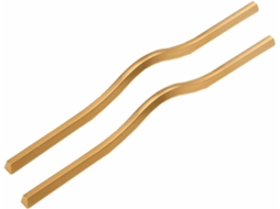 Conjunto De 2 Puxadores Para Gavetas Cozinha, Puxadores Para Armários, Puxadores Dourados Em Arco Para Armários De
