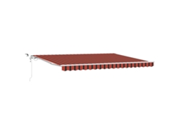 Conjunto 1 Tecido De Toldos Vidaxl Laranja Poliéster (450 × 350 Cm)