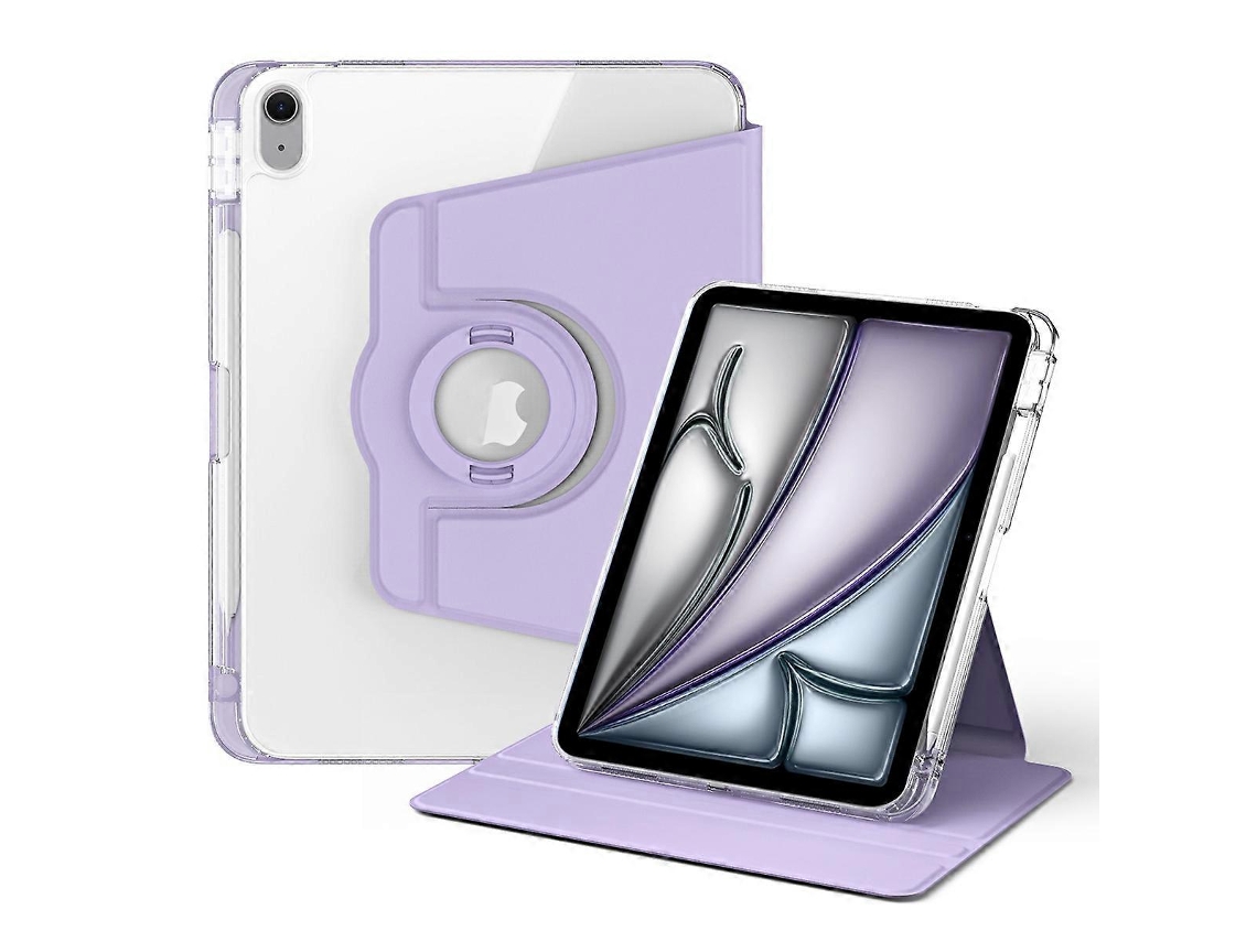 Capa de acrílico transparente destacável com rotação de 360 graus para tablet da Webake