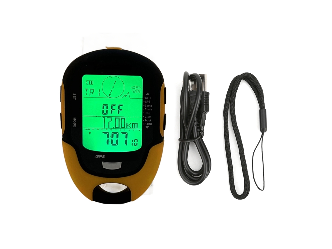 Altímetro Gps Eletrônico Fr510 Ipx4 com Bússola
