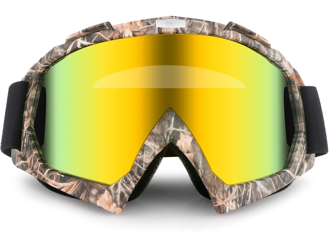 Óculos De Proteção Morcycle Motocross À Prova De Vento Atv Dirt Bike Riding Ski Anti Fog Glasses Aquaforge