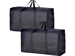 Sacos De Armazenamento Extragrandes, Para Roupas, Mudanças E Viagens Pacote Com 2