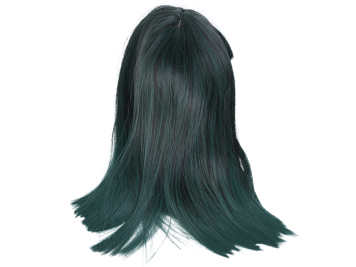 Penteado sintético requintado para mulheres, perfeito para festas e cosplay.