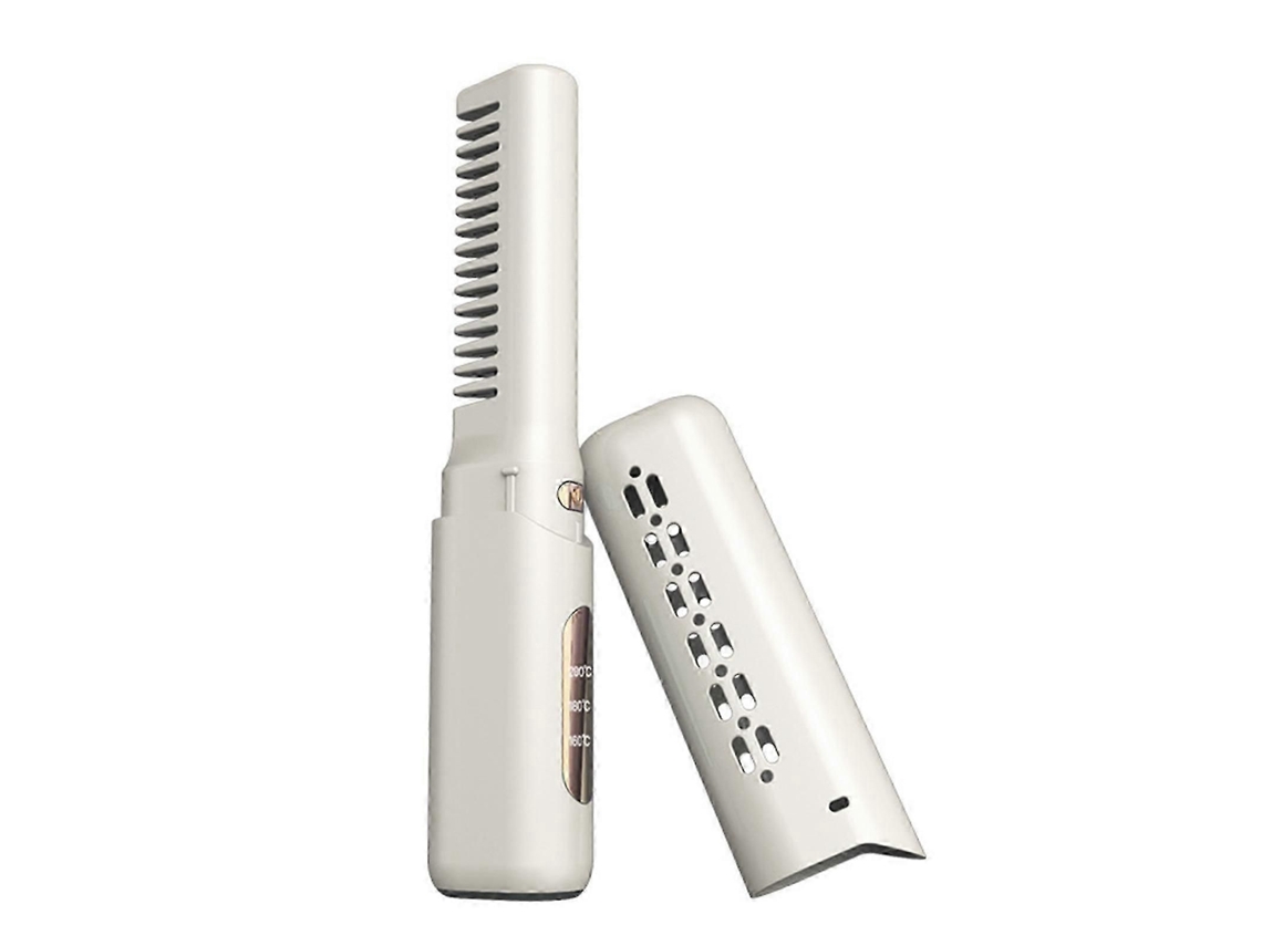 Escova Modeladora 2 em 1, Alisador e Pente para Cabelo, Ideal para Viagens e Atividades Ao Ar Livre. TAISHENGDA