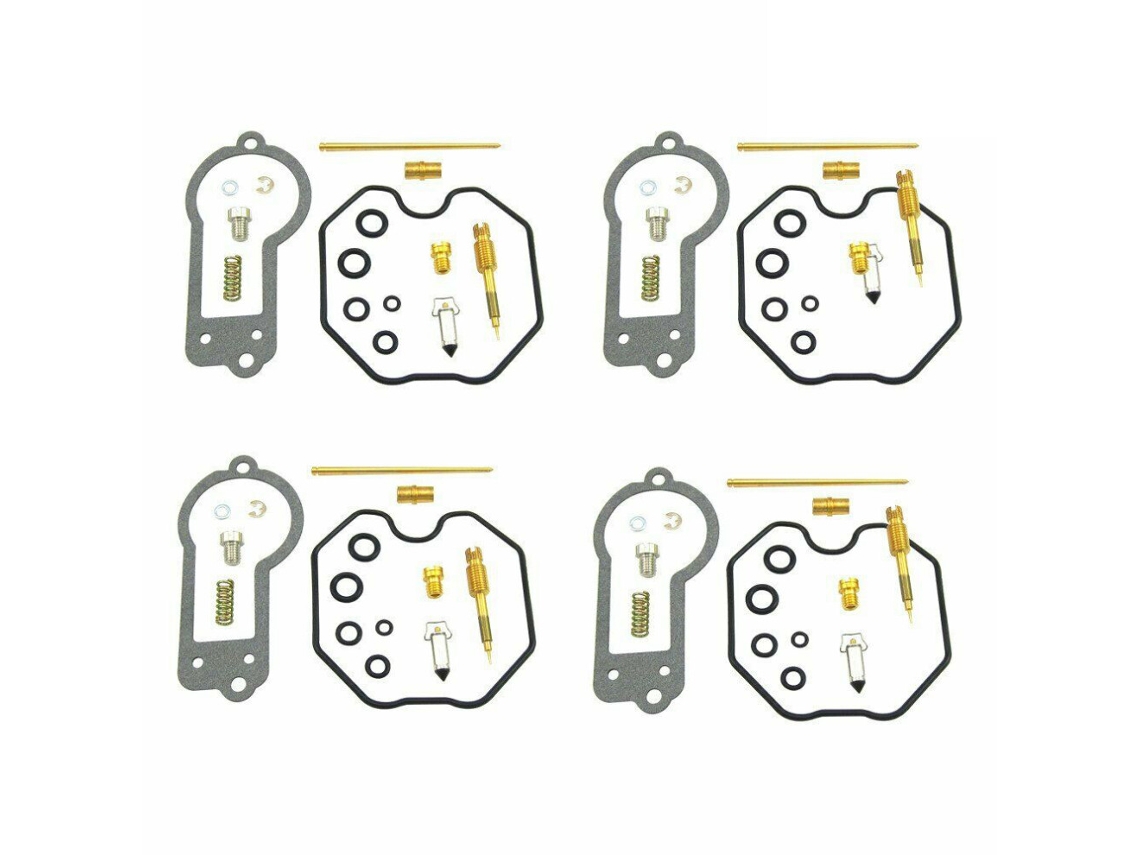 Kit de Reparação para Carburador com Juntas Conjunto de 4 Peças para Cb550 / Cb550k Four (1977 1978) (carb)