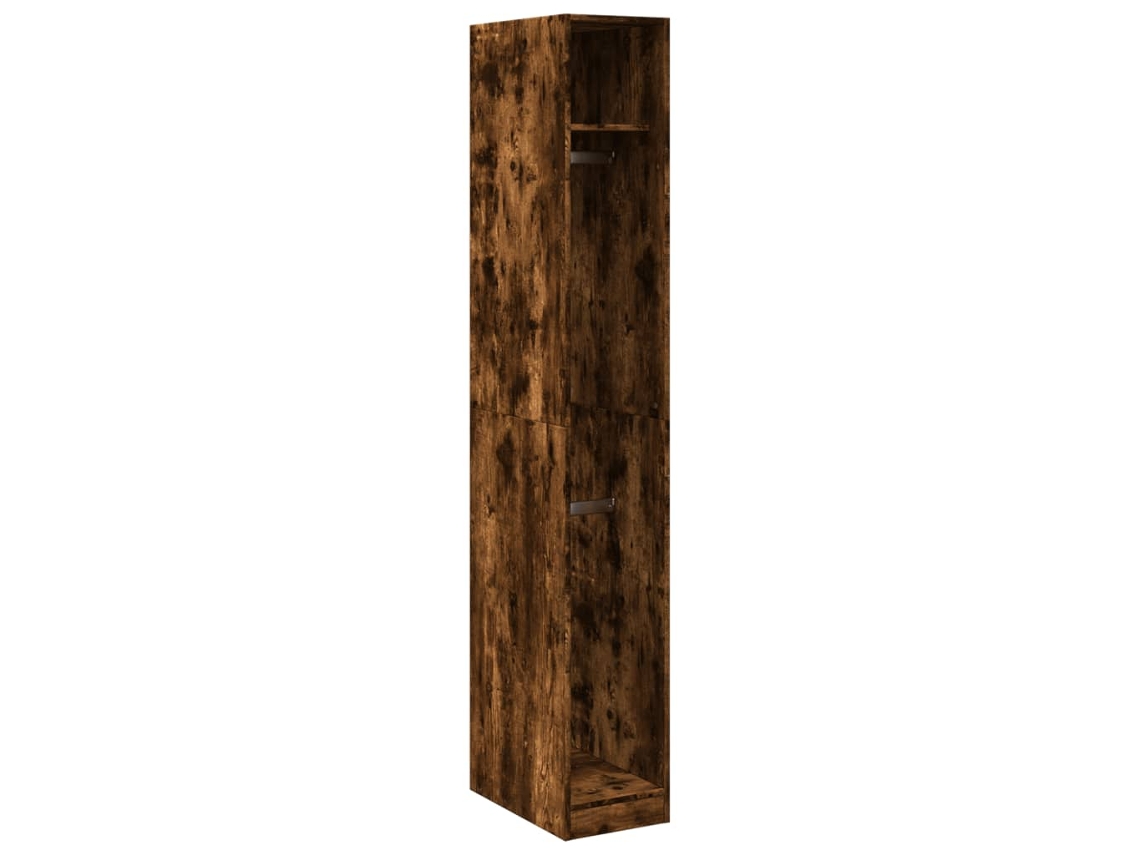 Conjunto 1 Wardrobe, Wardrobes Vidaxl Marrom Madeira Processada (30 X 50 X 200 Cm)