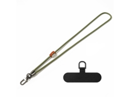 Qu-outdoor Cordão Para Celular Com Corrente Longa De 8 Mm, Fivela De Metal Moderna, Material Para Celular, Corda De Poliéster