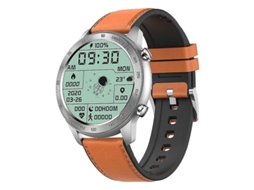 Connected Watch, Smartwatch Men Ip68 À Prova D Água Pulseira Conectado Cardio Pedômetro Smartwatch Sport Fitness Tracker Yizhood (marrom)
