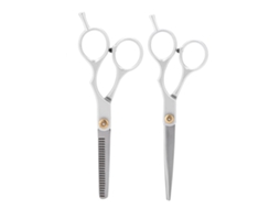 Conjunto De Tesouras De Corte E Desgaste Profissional Para Cabeleireiro E Uso Doméstico