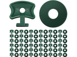 200 Unidades de Grampos de Plástico para Estufa AQUAFORGE