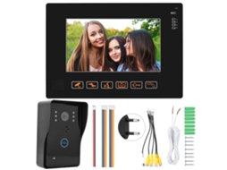 Interfone De Vídeo Com Fio De 9 Polegadas (901mj11) (tela Completamente Tátil, Padrão Europeu 110-240v)