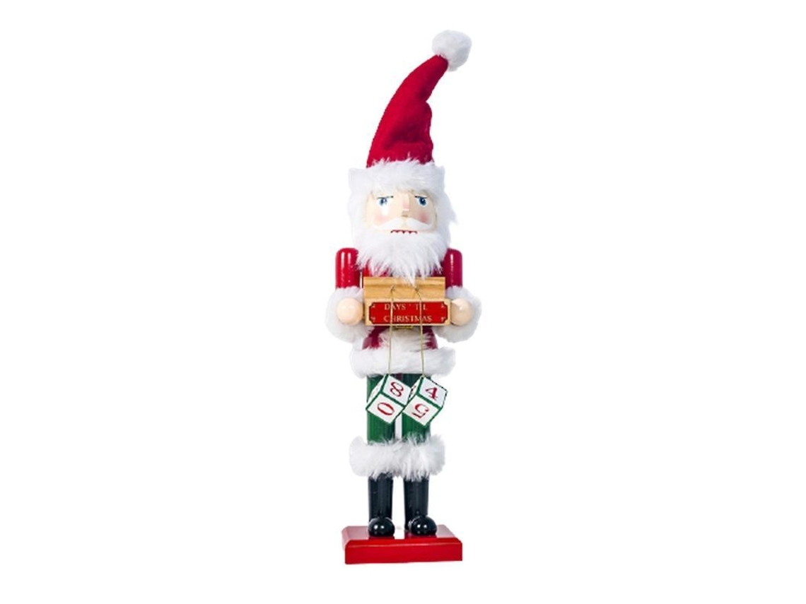 Adorno Navideño De Madera Pintado A Mano Muñeca Creativa Para Navidad