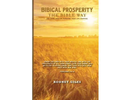 Livro Biblical Prosperity The Bible Way de Rodney Giles (Inglês)