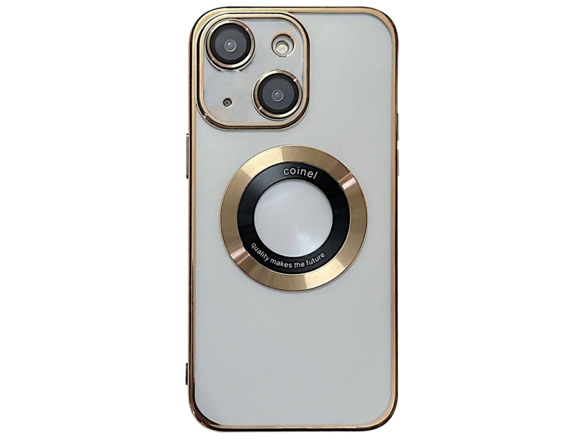 Capa De Tpu Para Iphone 14 - Revestimento Eletroplástico - Magsafe