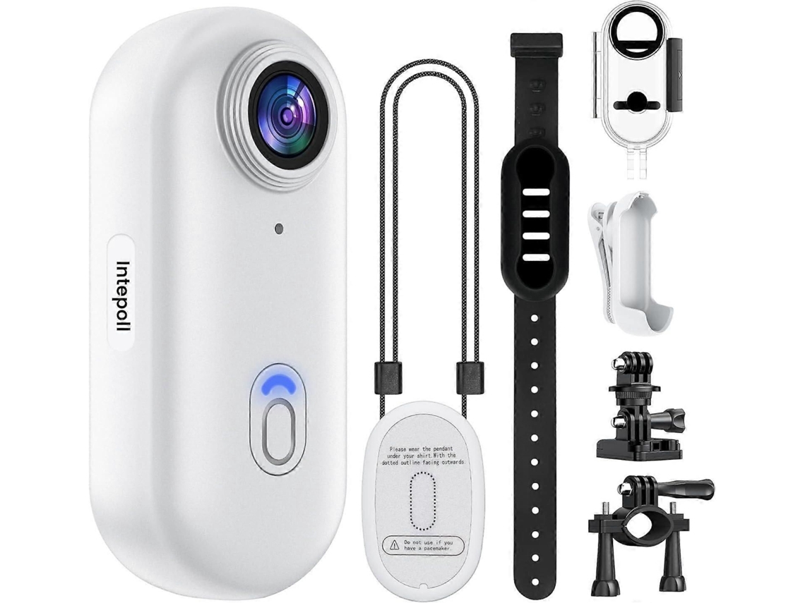 4k Mini Câmera de Ação 128gb Polegar Pov Câmera Corporal Gravador de Vídeo Vestível com TAISHENGDA