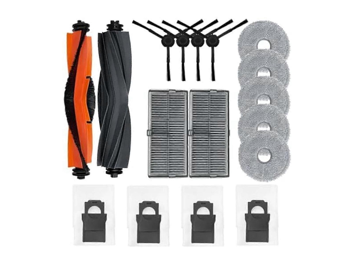 Acessórios Para Aspirador De Pó Robô L30 Ultra X30 X30pro, Filtro De Escova Principal, Pano De Esfregão, Saco De Pó, Peças De Reposição Brilvibera