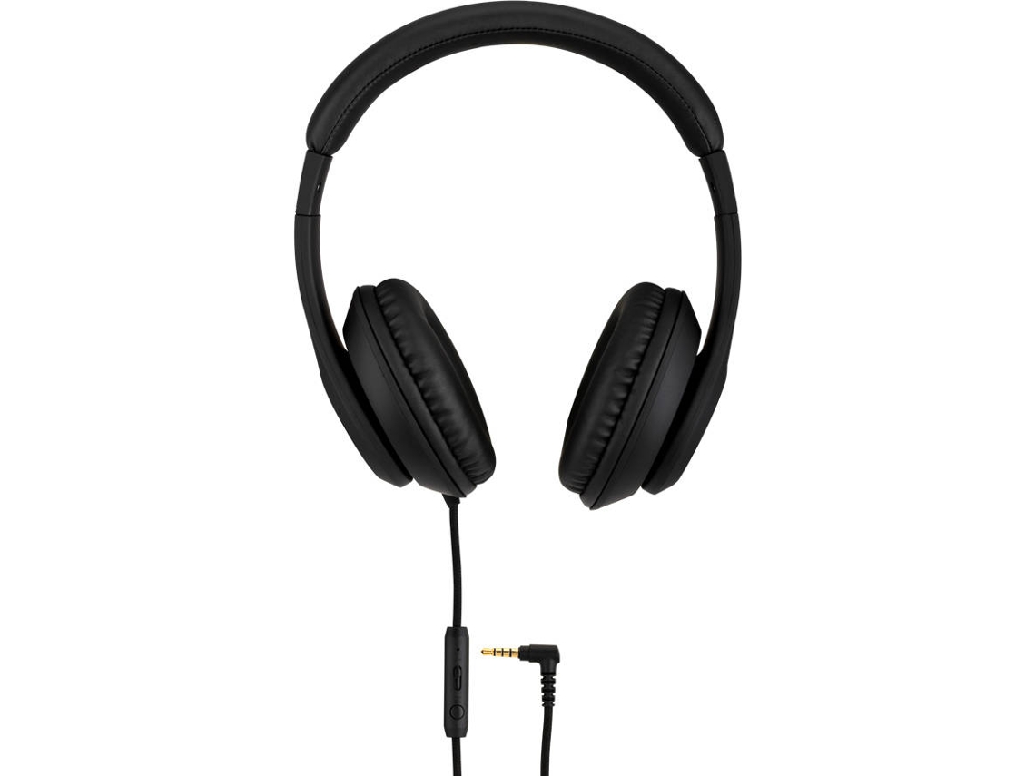 Auscultadores com Fio GOODIS Gwh4093 (Over Ear - Microfone - Preto)