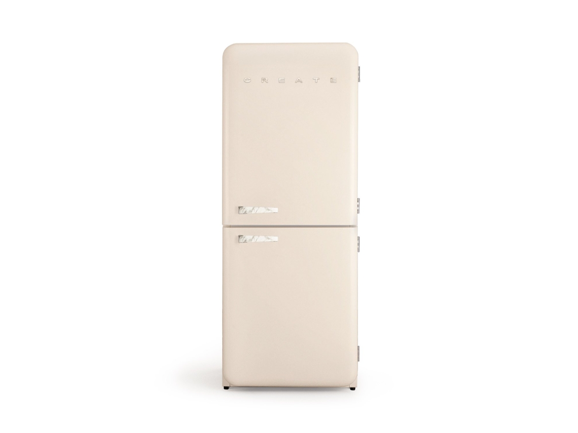 Fridge Retro Combi 401l - Frigorífico Combinado De Estilo Retro