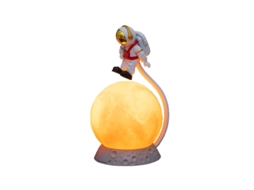Figura de Astronauta Flutuante Lâmpada Lunar STELASPLEN