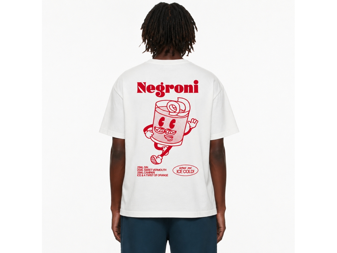 Rockinstone Mr. Negroni Goodie Works T Shirt Unique Designer Style